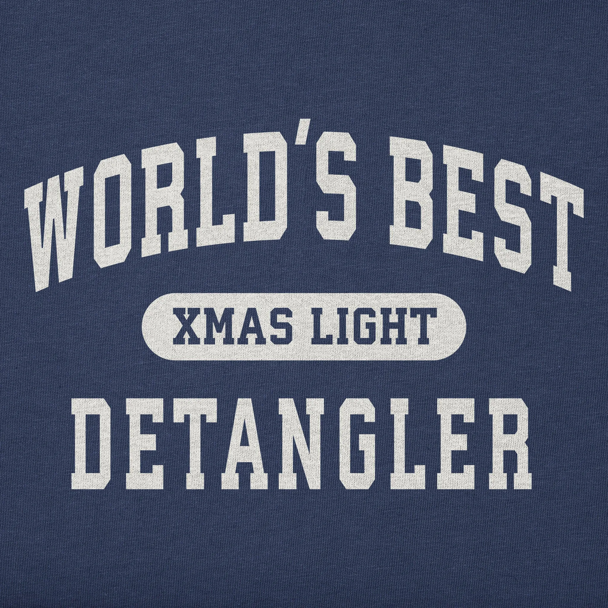 Women's World's Best Xmas Light Detangler Long Sleeve Crusher Tee sold by Life is Good product image thumbnail 2