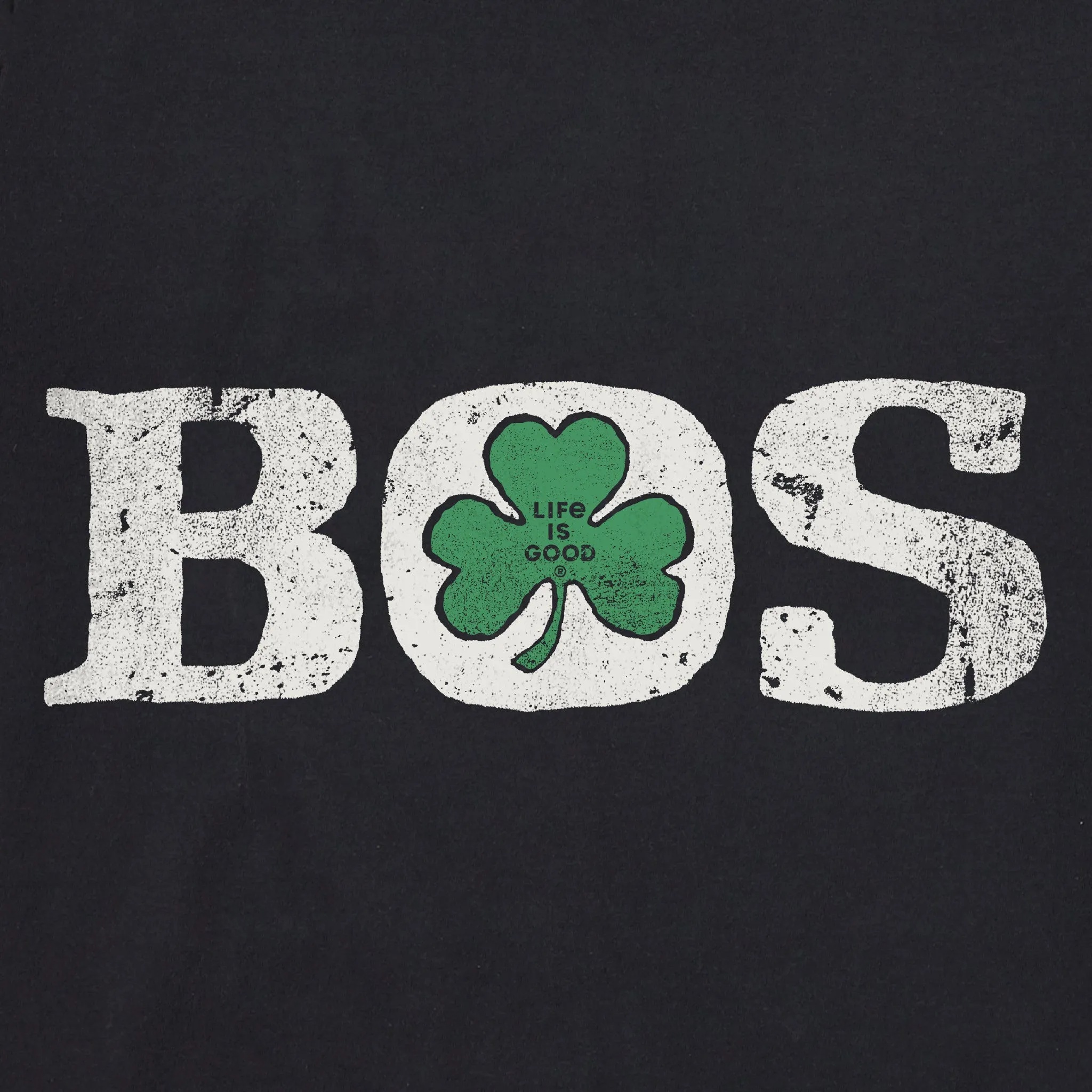 Women's Boston Shamrock Crusher-LITE Shrunken Tee sold by Life is Good product image thumbnail 2