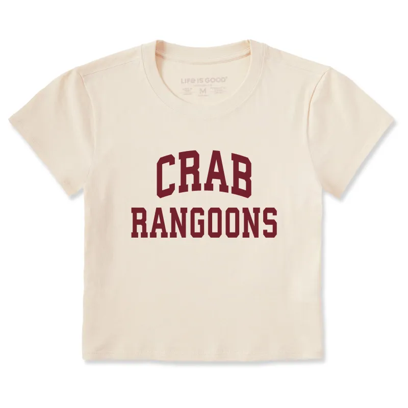 Women's Crab Rangoons Arch Crusher-LITE Shrunken Tee sold by Life is Good