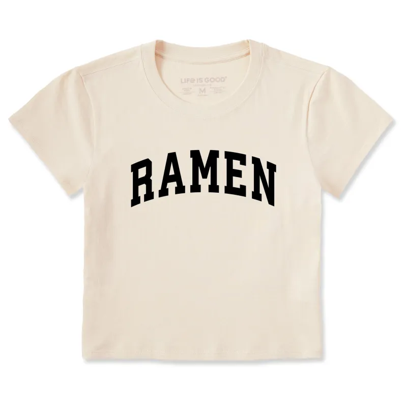 Women's Ramen Arch Crusher-LITE Shrunken Tee sold by Life is Good