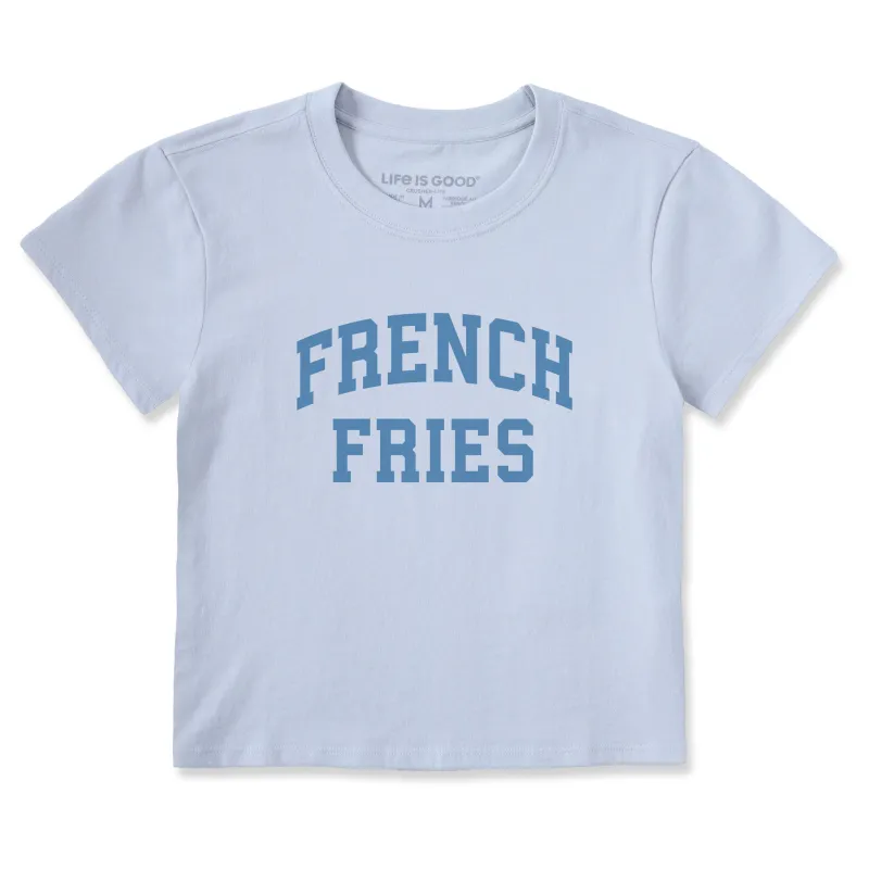 Women's French Fries Arch Crusher-LITE Shrunken Tee sold by Life is Good