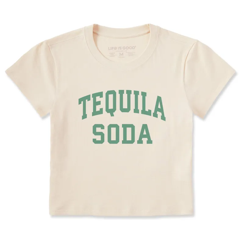 Women's Tequila Soda Arch Crusher-LITE Shrunken Tee sold by Life is Good