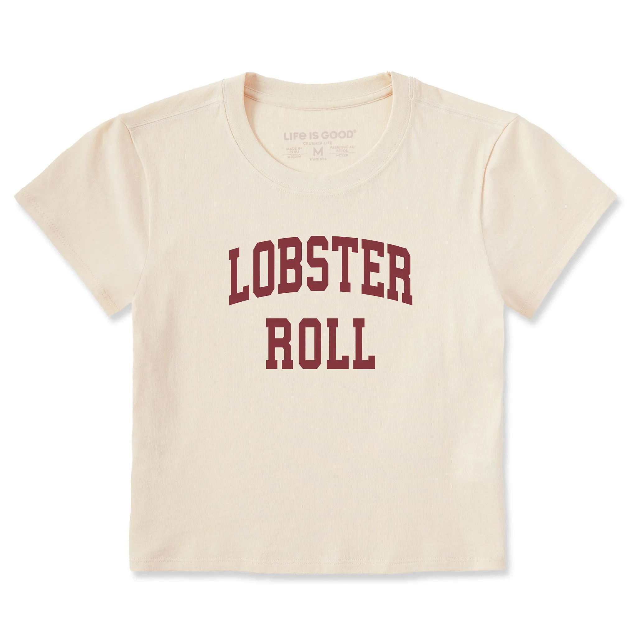 Women's Lobster Roll Arched Crusher-LITE Shrunken Tee sold by Life is Good