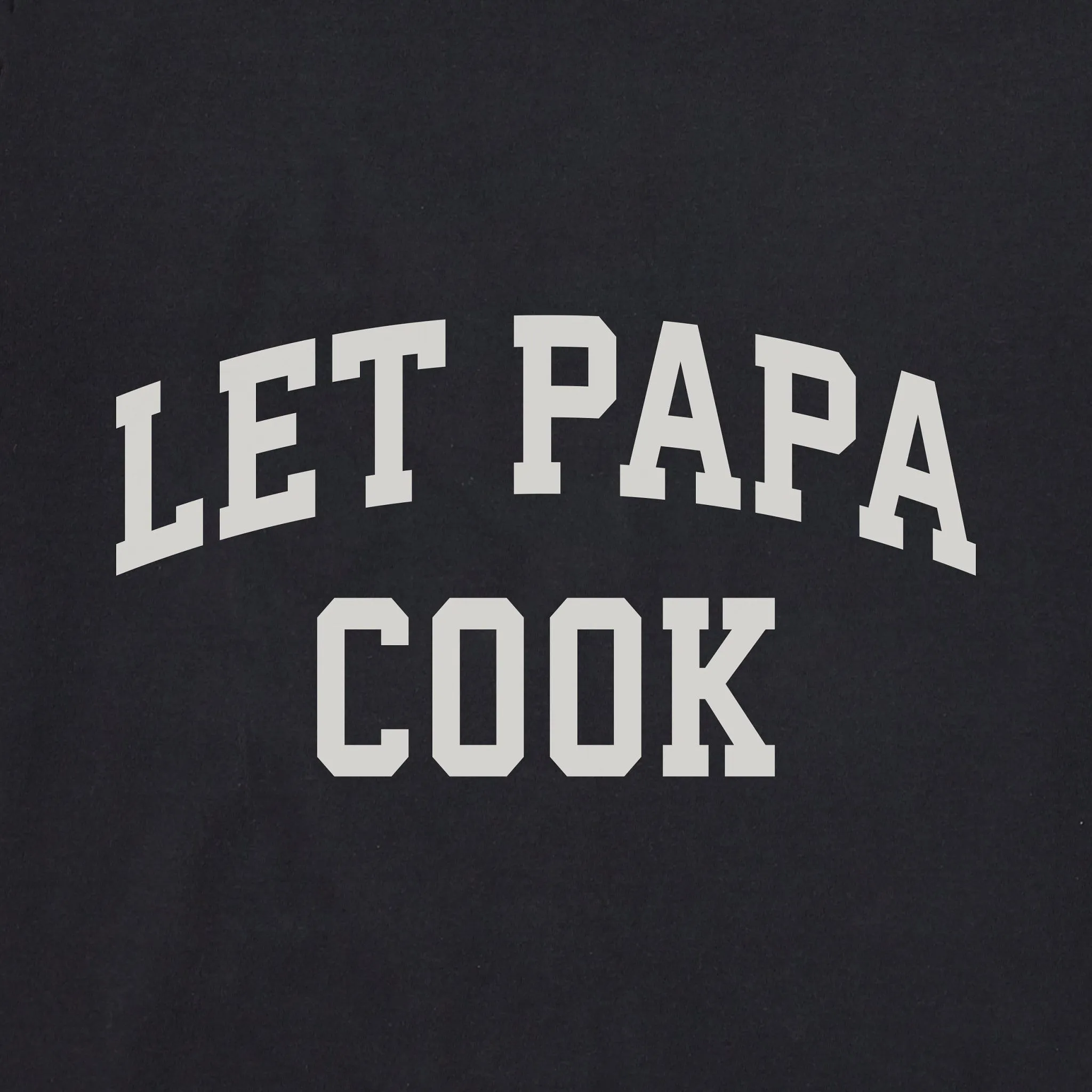 Men's Let Papa Cook Arch Long Sleeve Crusher Tee sold by Life is Good product image thumbnail 2
