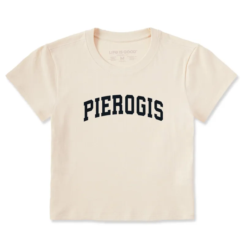 Women's Pierogis Arch Crusher-LITE Shrunken Tee sold by Life is Good