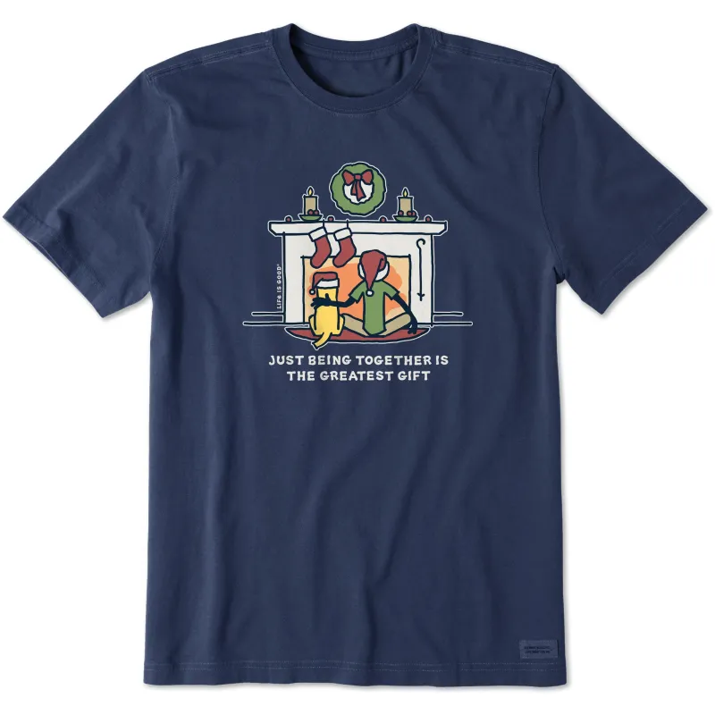 Men's Greatest Gift Jake & Rocket Short Sleeve Crusher Tee sold by Life is Good