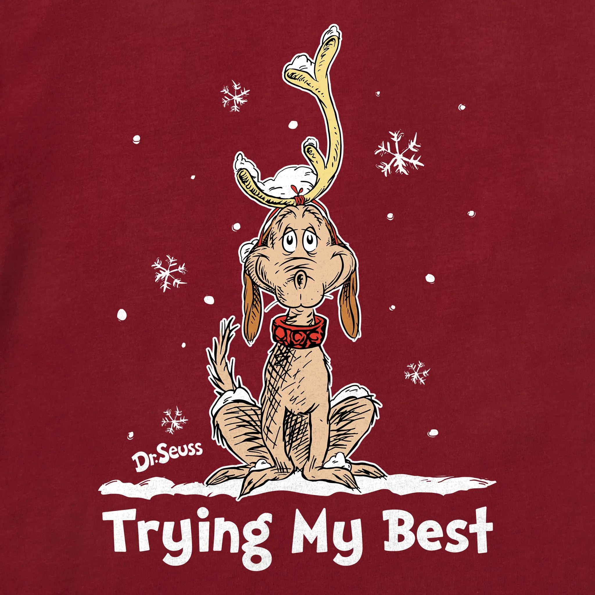 Men's Trying My Best Max Long Sleeve Crusher Tee sold by Life is Good product image thumbnail 2