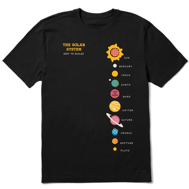 Men's Solar System Short Sleeve Crusher Tee sold by Life is Good