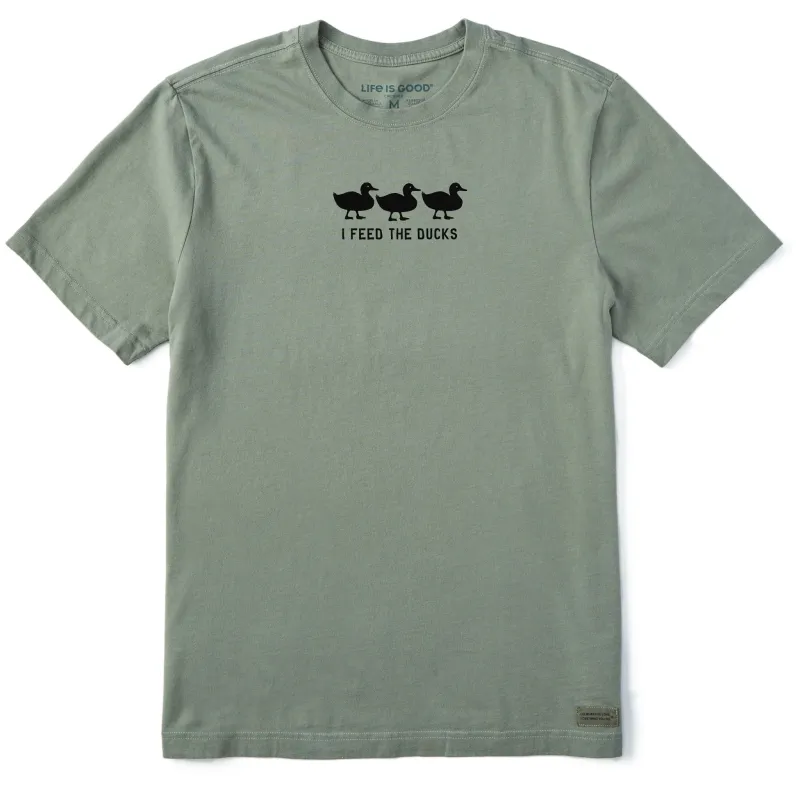 Men's I Feed the Ducks Short Sleeve Tee sold by Life is Good
