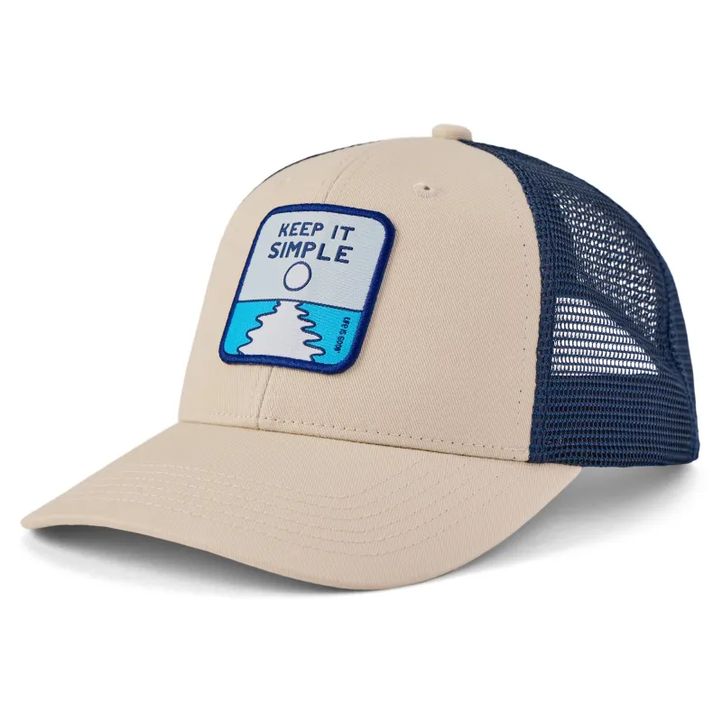Adult Unisex Simple Patch Trucker sold by Life is Good