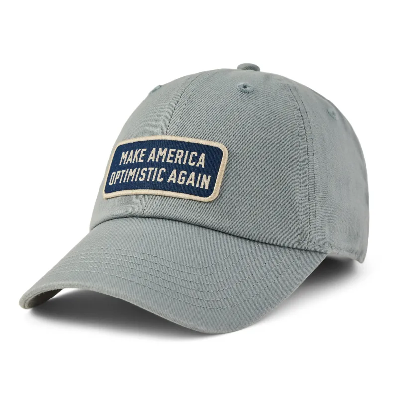 Adult Unisex Make America Optimistic Again Chill Cap sold by Life is Good