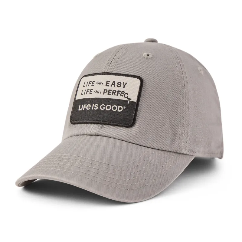 Adult Unisex Life isn't Easy Patch Chill Cap sold by Life is Good