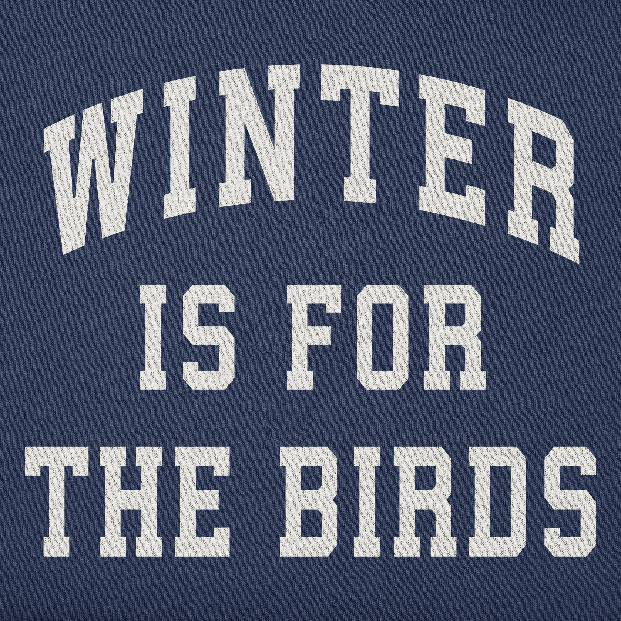 Men's Winter is for the Birds Arch Long Sleeve Crusher Tee sold by Life is Good product image thumbnail 2