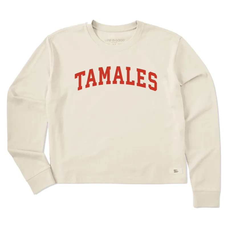 Women's Tamales Arch Long Sleeve Crusher Boxy Tee sold by Life is Good