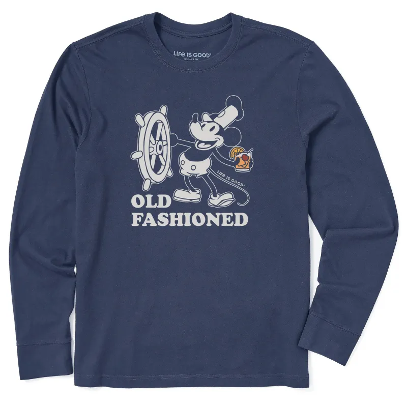 Men's Willie Old Fashioned Long Sleeve Crusher Tee sold by Life is Good