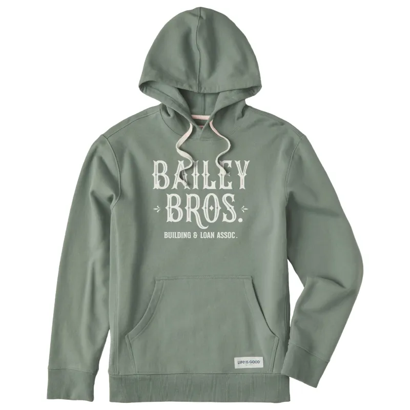 Men's Bailey Bros Official Simply True Fleece Hoodie sold by Life is Good