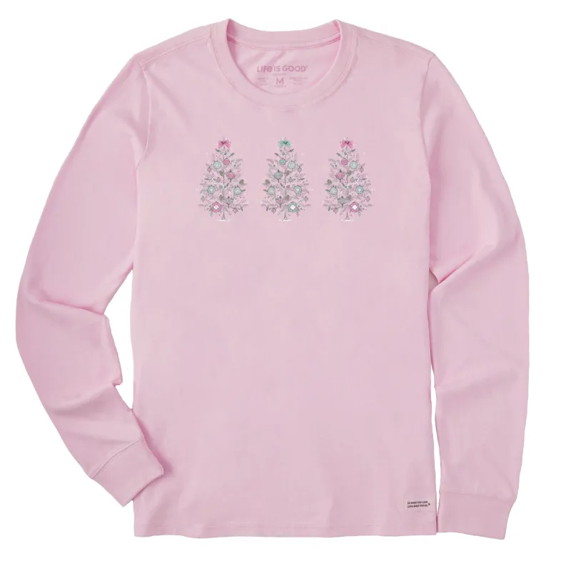 Women's Three Dreamy Trees Long Sleeve Crusher Tee made by Life is Good