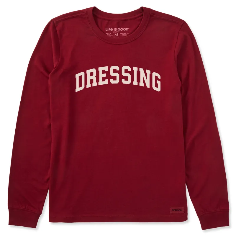Women's Dressing Arch Long Sleeve Crusher Tee sold by Life is Good