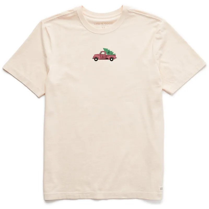 Men's Little Tree in Truck Short Sleeve Crusher Tee sold by Life is Good