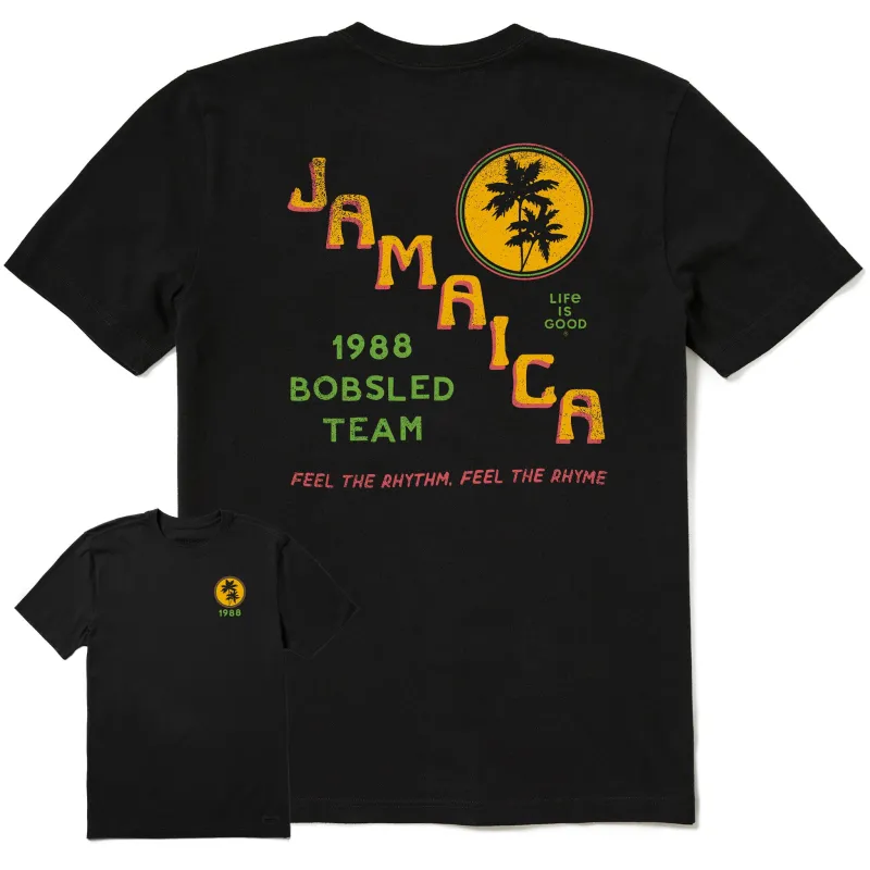 Men's Jamaica Bobsled Team Short Sleeve Crusher Tee sold by Life is Good