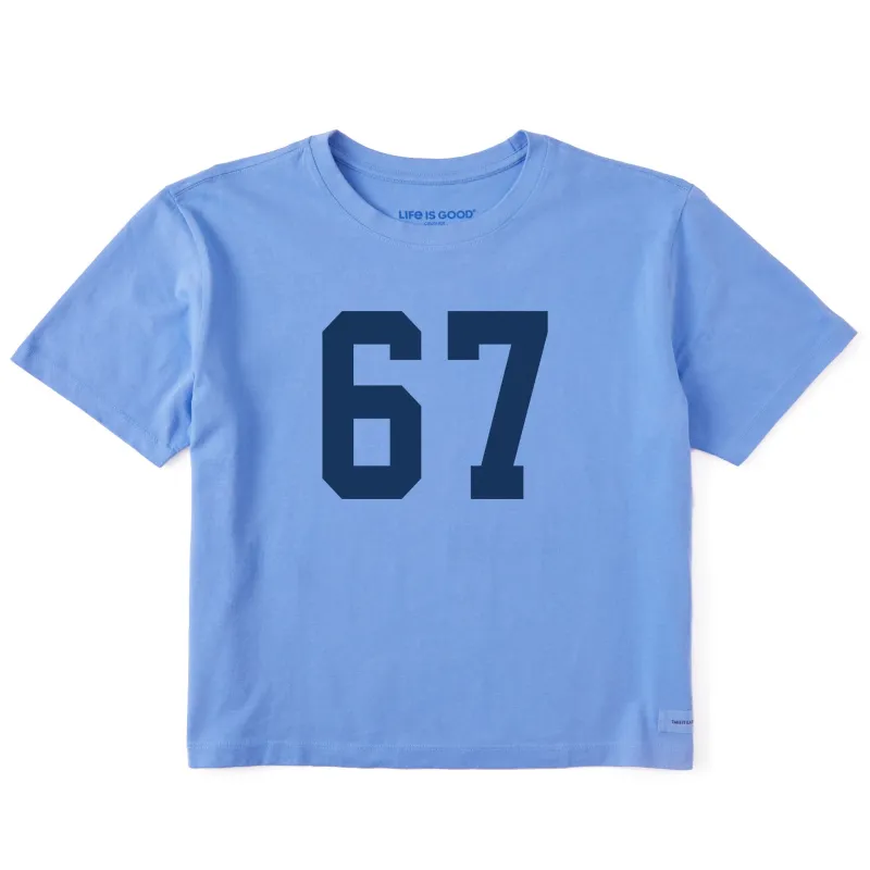 Women's 67 Arch Short Sleeve Crusher Boxy Tee sold by Life is Good