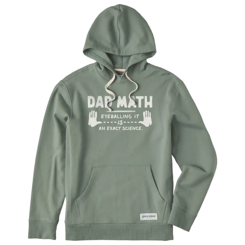 Men's Dad Math Simply True Fleece Hoodie sold by Life is Good