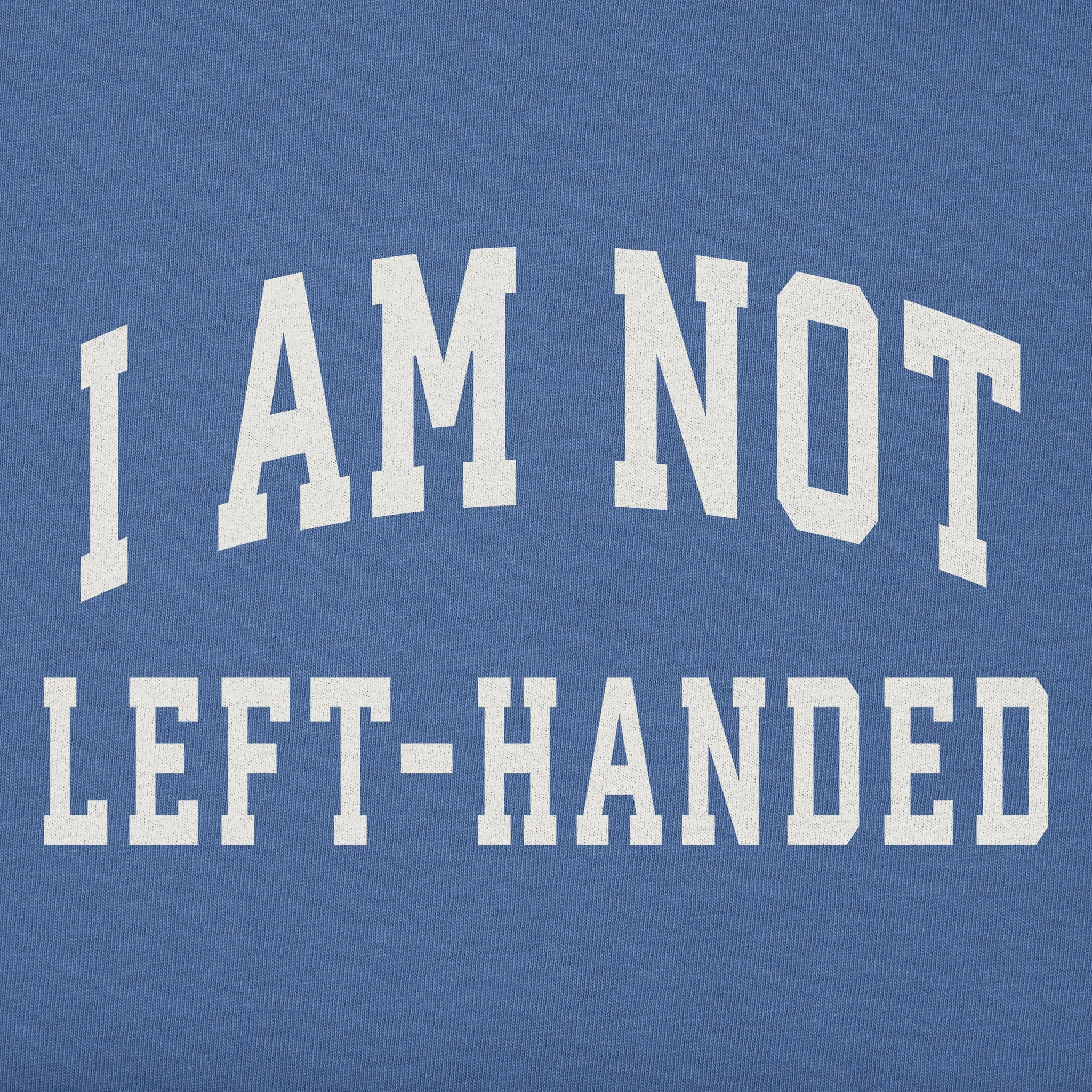 Men's I am not Left-handed Arch Short Sleeve Crusher Tee sold by Life is Good product image thumbnail 2