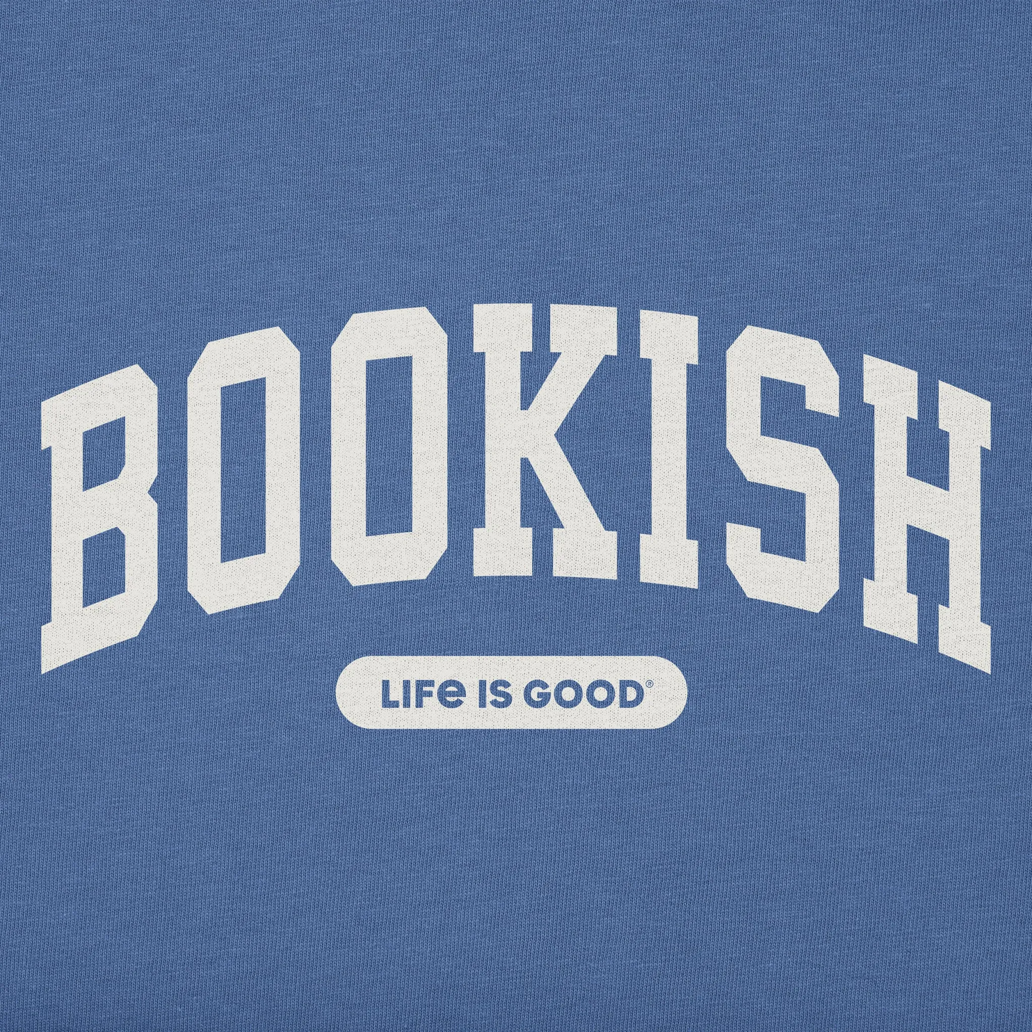 Men's Bookish Arch Short Sleeve Crusher Tee sold by Life is Good product image thumbnail 2