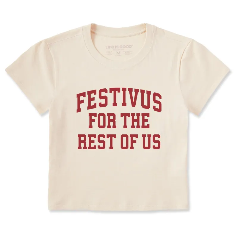 Women's Festivus for the Rest of Us Arch Crusher-LITE Shrunken Tee made by Life is Good