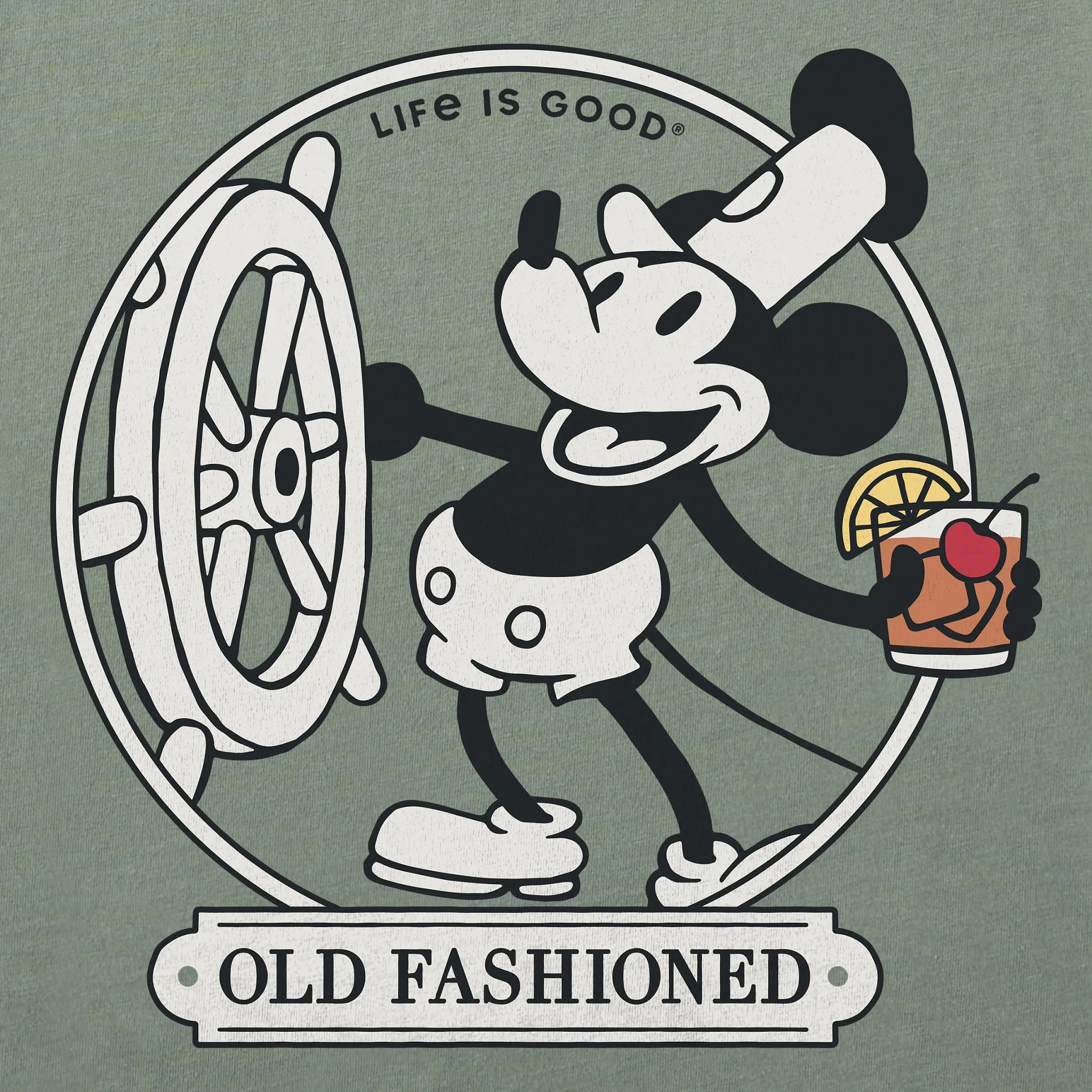 Men's Old Fashioned Willie Short Sleeve Crusher Tee sold by Life is Good product image thumbnail 2