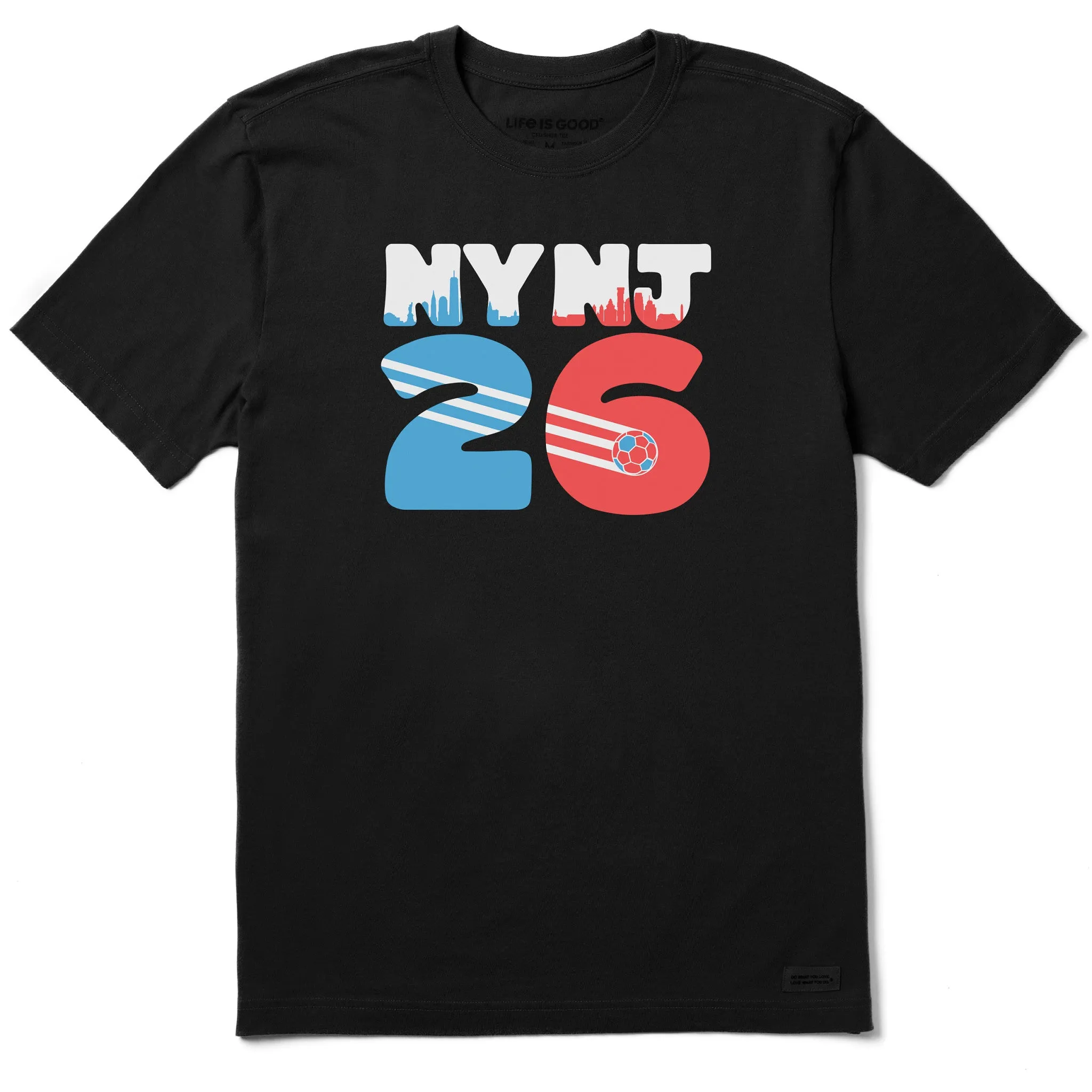 Men's NY NJ 26 Short Sleeve Tee sold by Life is Good product image thumbnail 3
