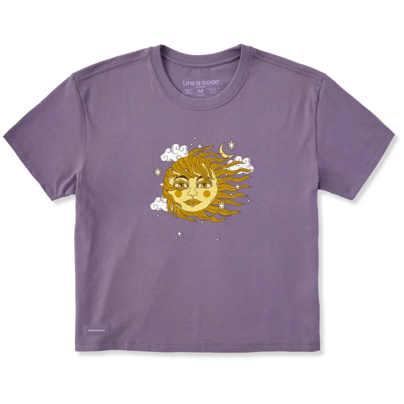 Women's Sun and Wind Short Sleeve Crusher Boxy Tee sold by Life is Good