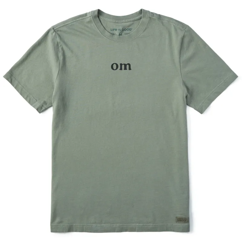 Men's om Short Sleeve Crusher Tee sold by Life is Good