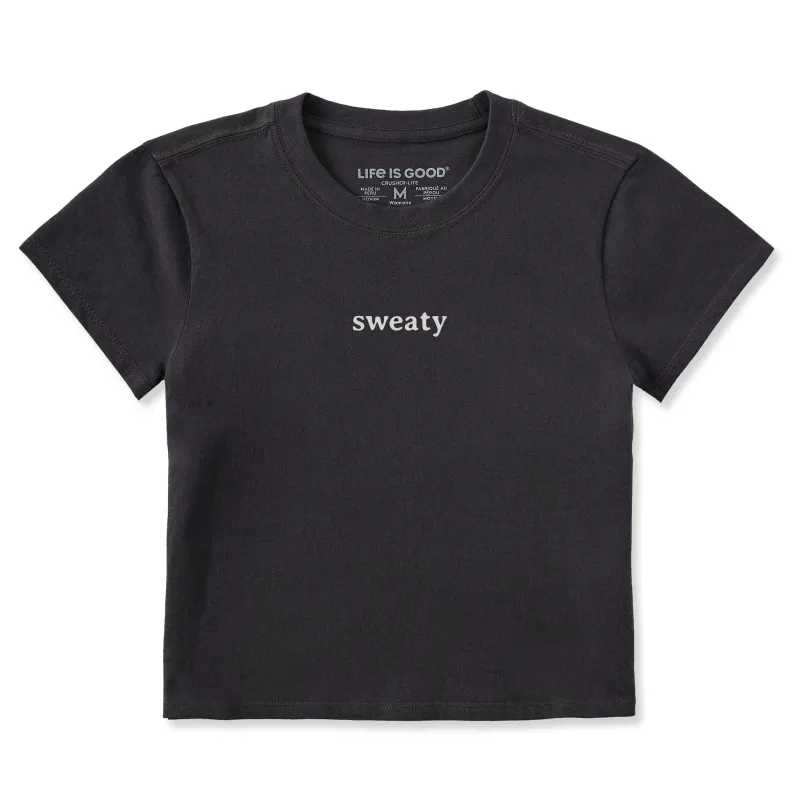 Women's sweaty Crusher-LITE Shrunken Tee sold by Life is Good