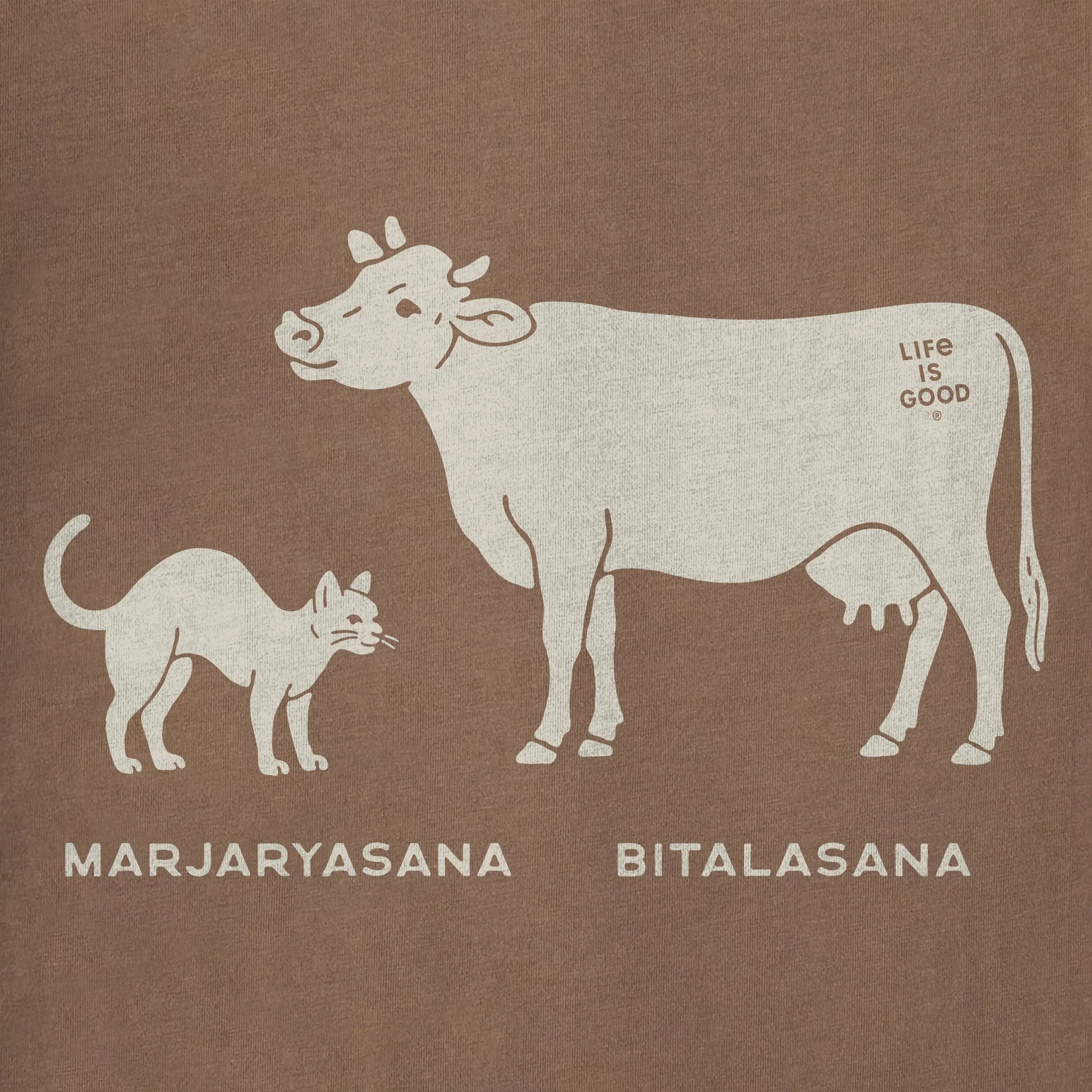 Men's Cat Cow Short Sleeve Crusher Tee sold by Life is Good product image thumbnail 2