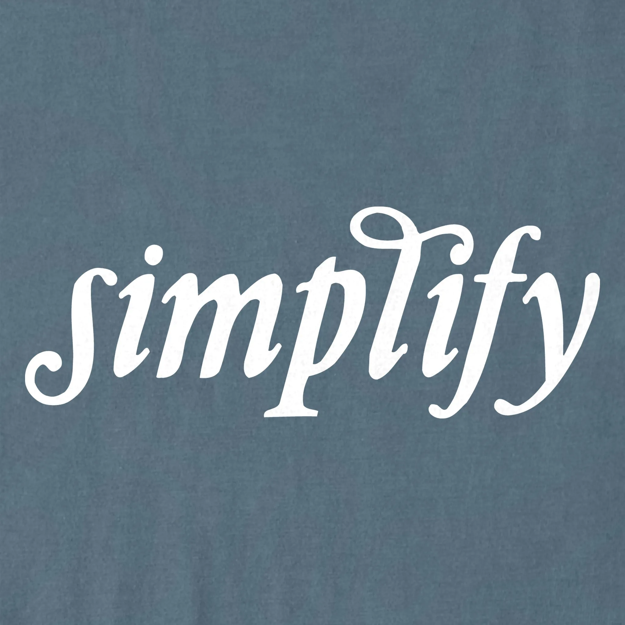 Women's Simplify Script Short Sleeve Crusher Boxy Tee sold by Life is Good product image thumbnail 2