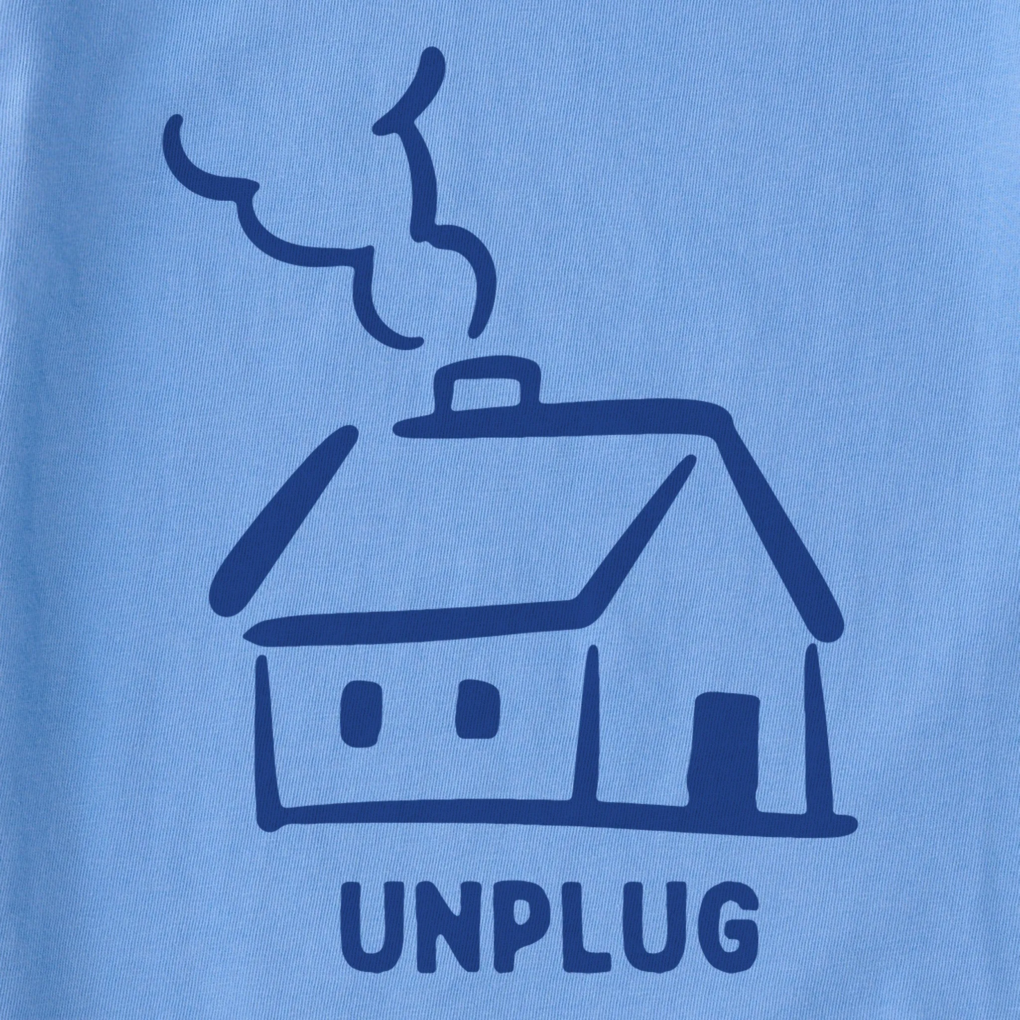Women's Unplug Home Short Sleeve Crusher Tee sold by Life is Good product image thumbnail 2