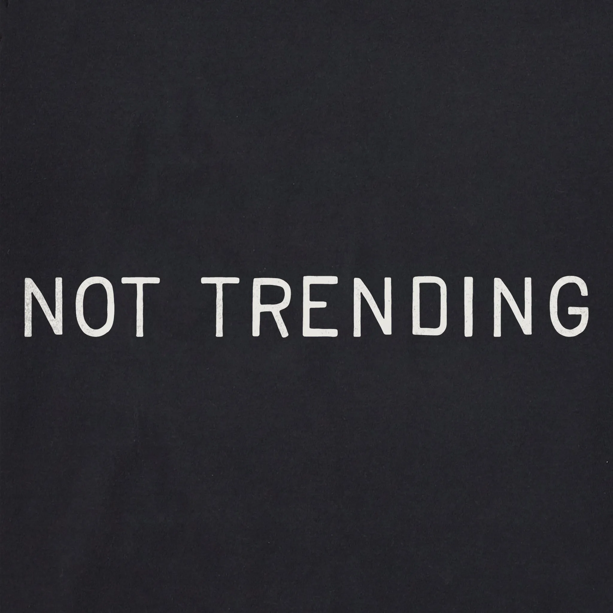 Women's Not Trending Short Sleeve Crusher Tee sold by Life is Good product image thumbnail 2