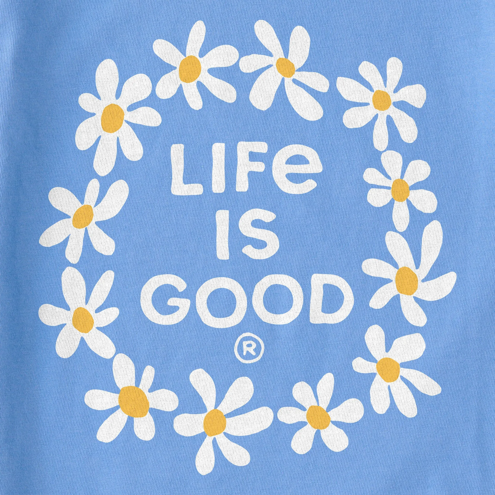 Women's Daisy Ring Short Sleeve Crusher Boxy Tee sold by Life is Good product image thumbnail 2