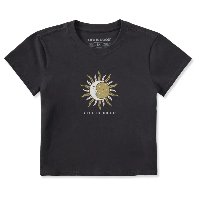 Women's Celestial Sun and Moon Crusher-LITE Shrunken Tee sold by Life is Good