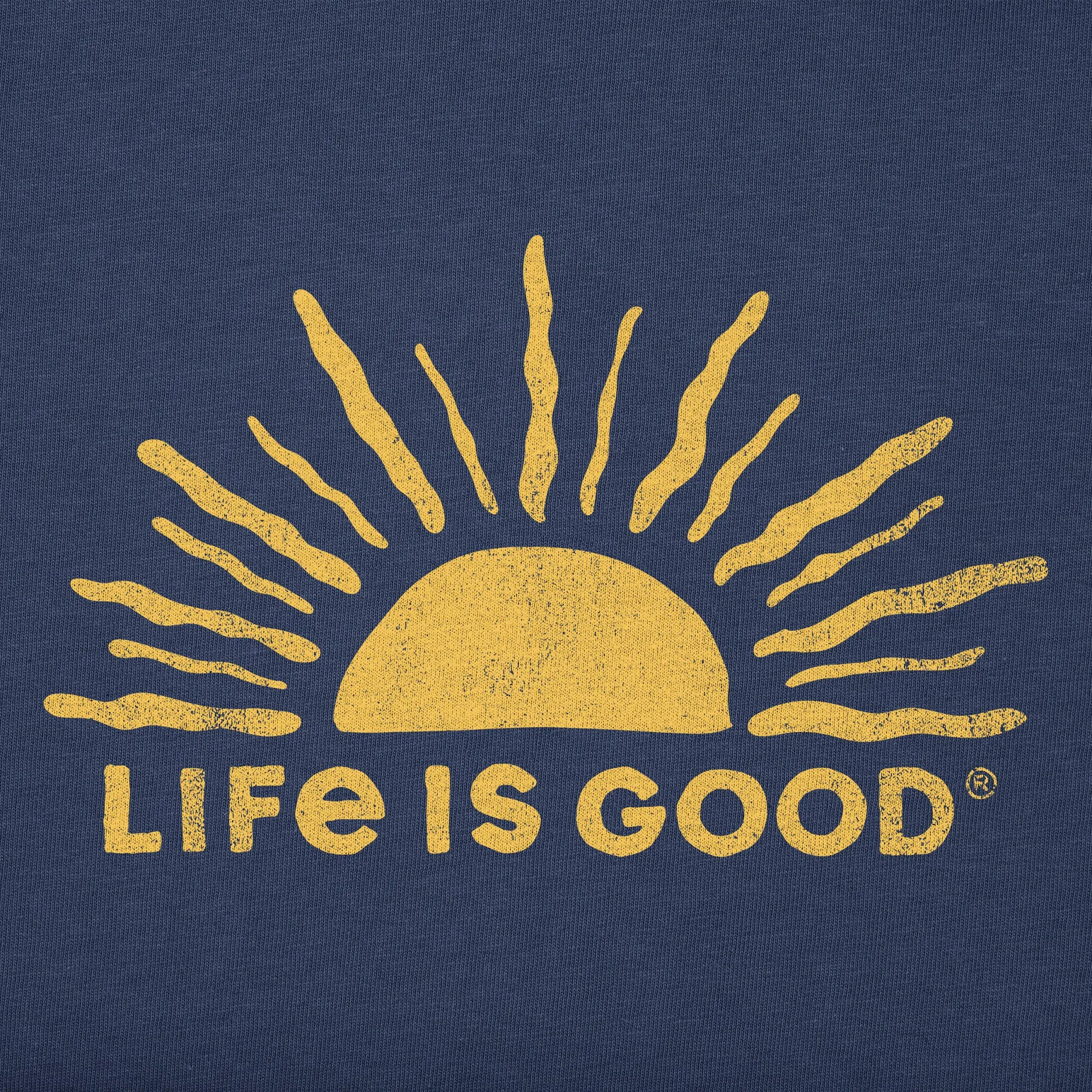 Men's Handdrawn Sunrise Short Sleeve Crusher Tee sold by Life is Good product image thumbnail 2