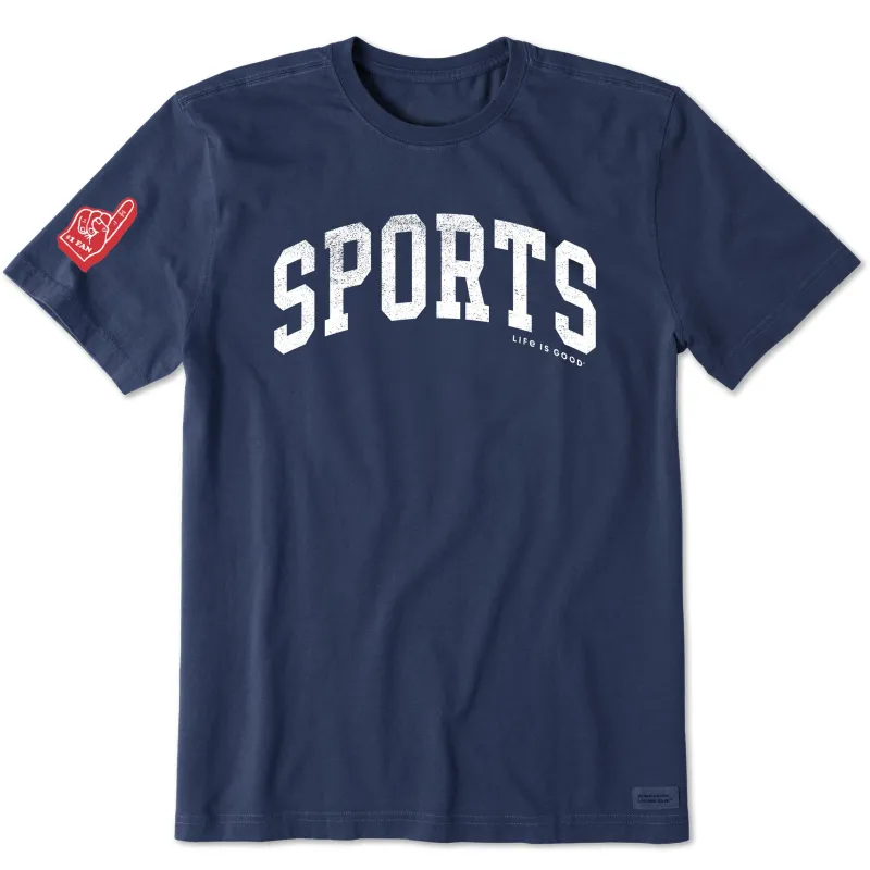 Men's Sports Athletic Arch Short Sleeve Crusher Tee sold by Life is Good