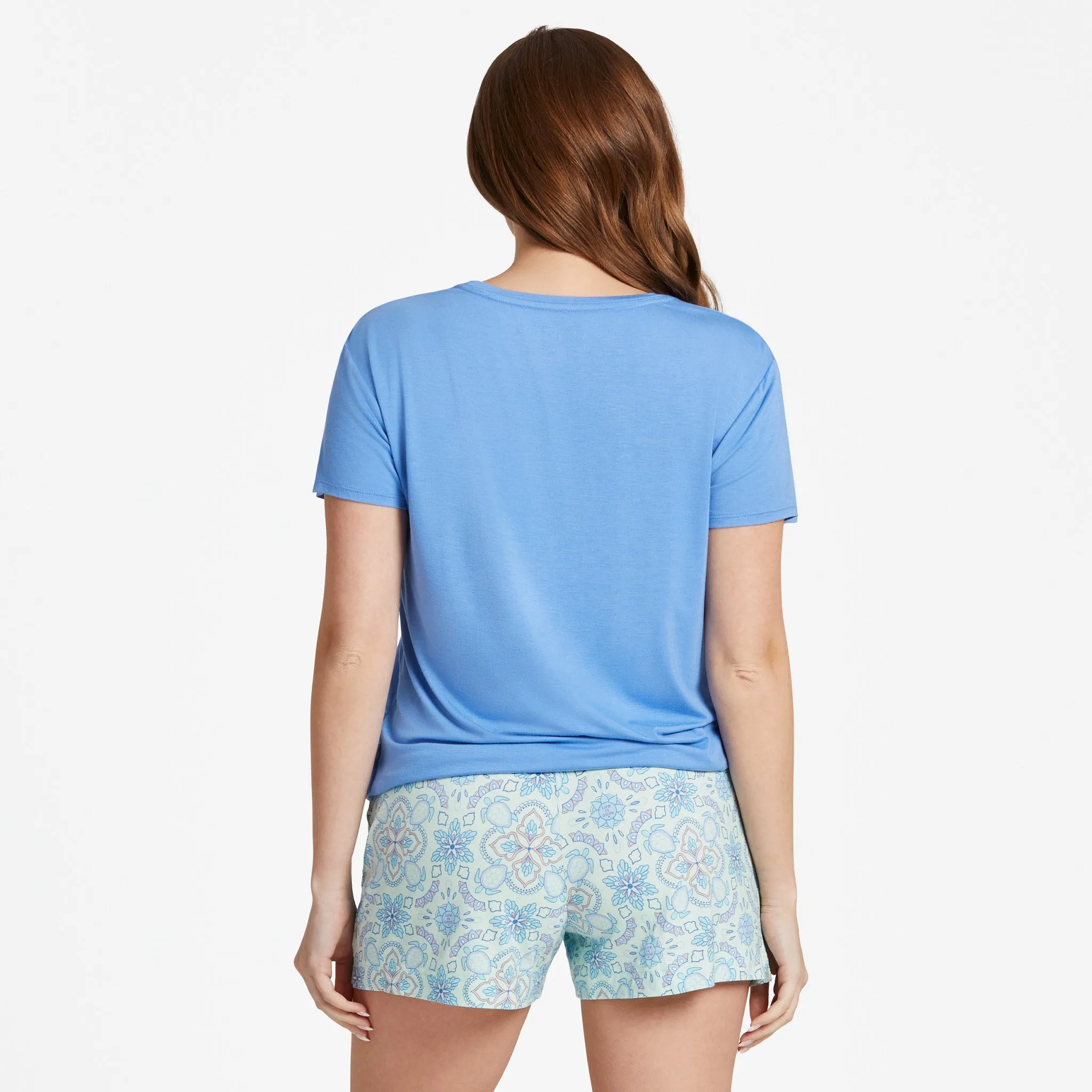 Women's Turtle Mandala Lightweight Sleep Tee sold by Life is Good product image thumbnail 3