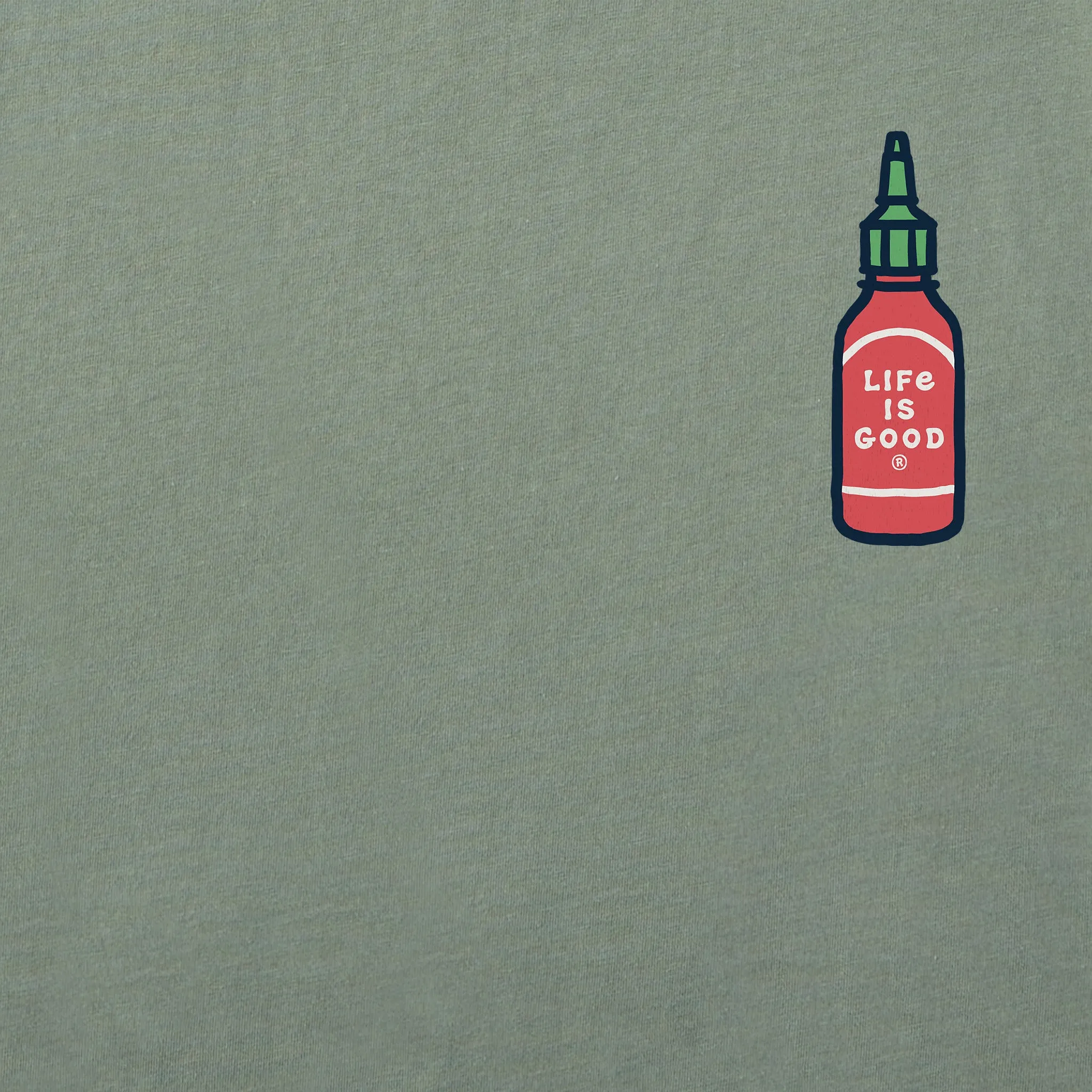 Men's Lil Hot Sauce Short Sleeve Crusher Tee sold by Life is Good product image thumbnail 2