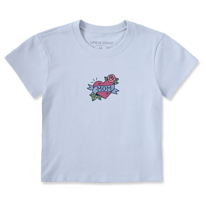 Women's Mom Love Crusher-LITE Shrunken Tee sold by Life is Good