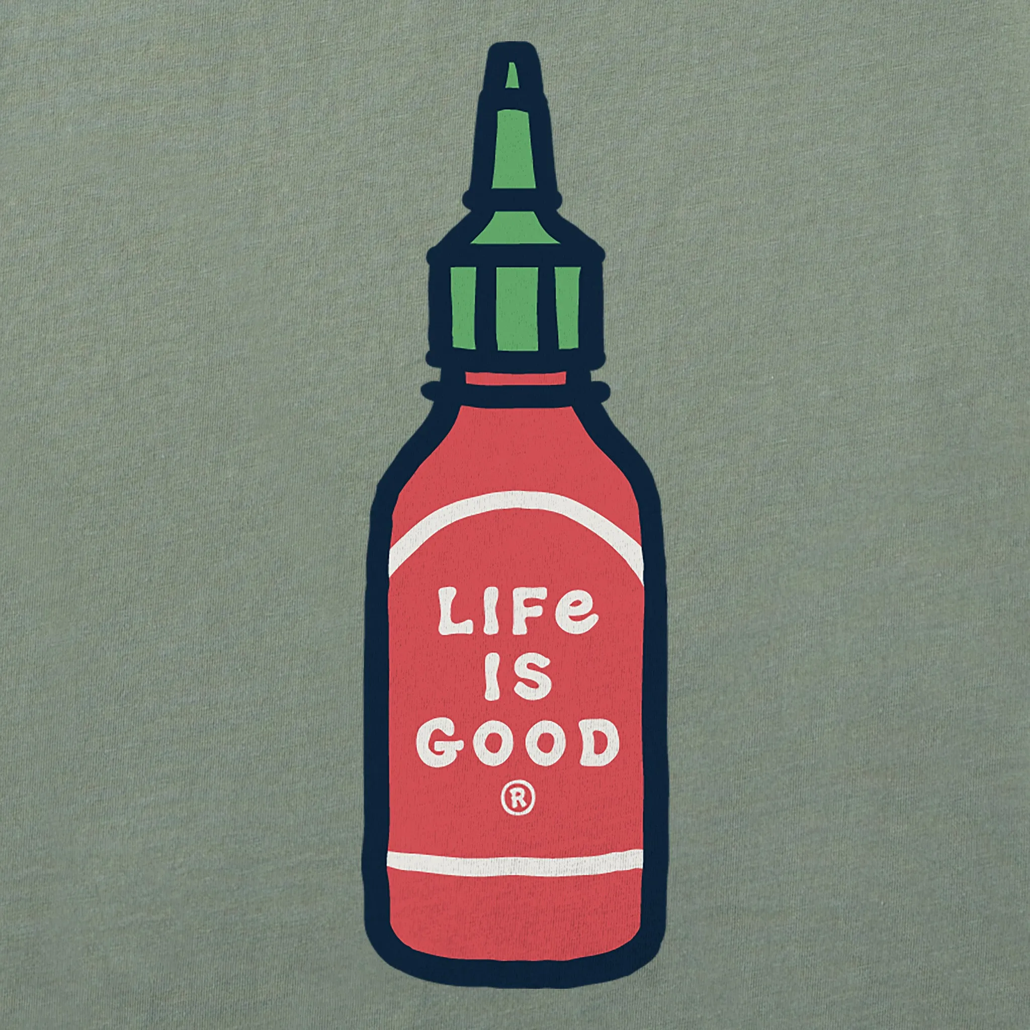 Women's Lil Hot Sauce Crusher-LITE Shrunken Tee sold by Life is Good product image thumbnail 2