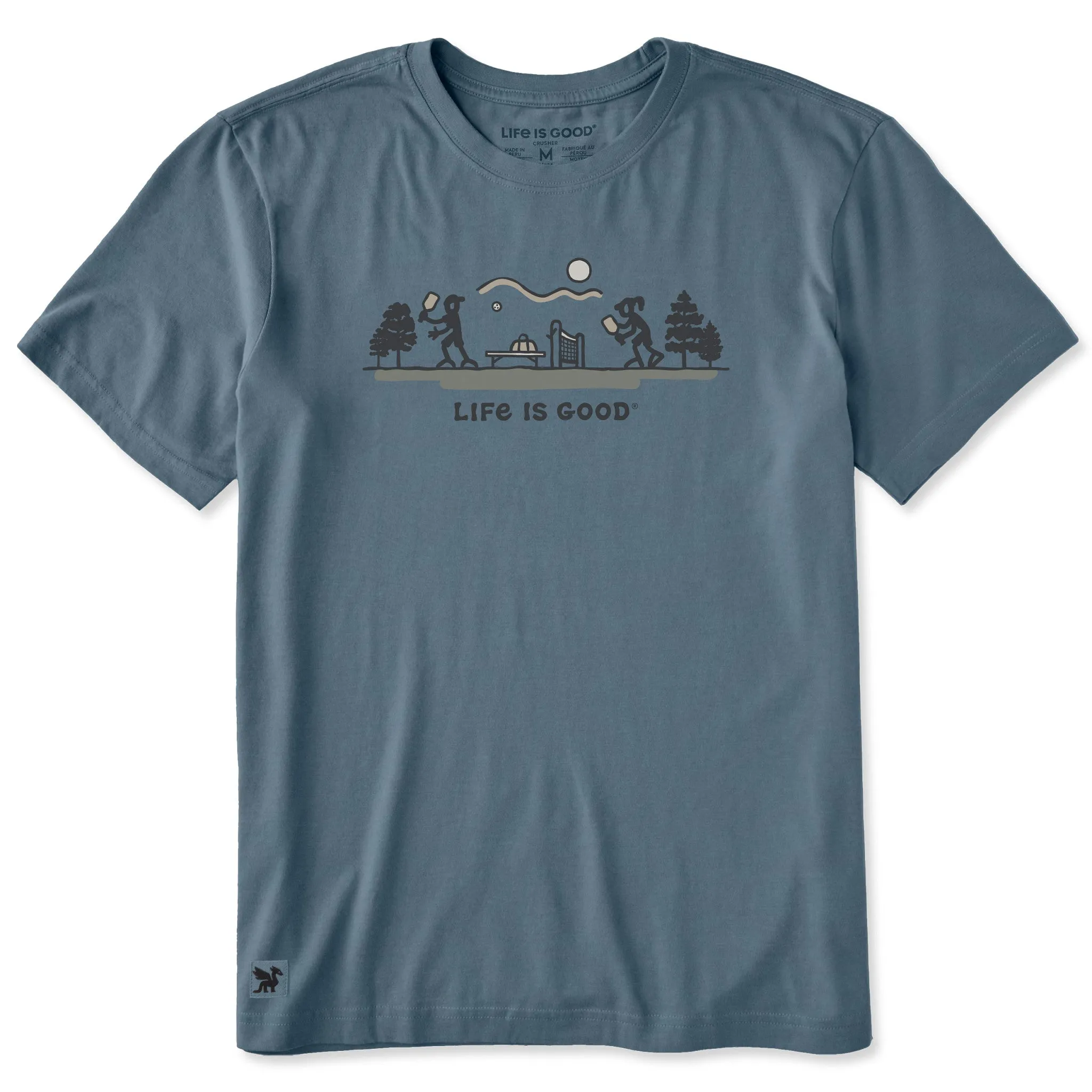 Men's Pickleball Vista Short Sleeve Tee sold by Life is Good