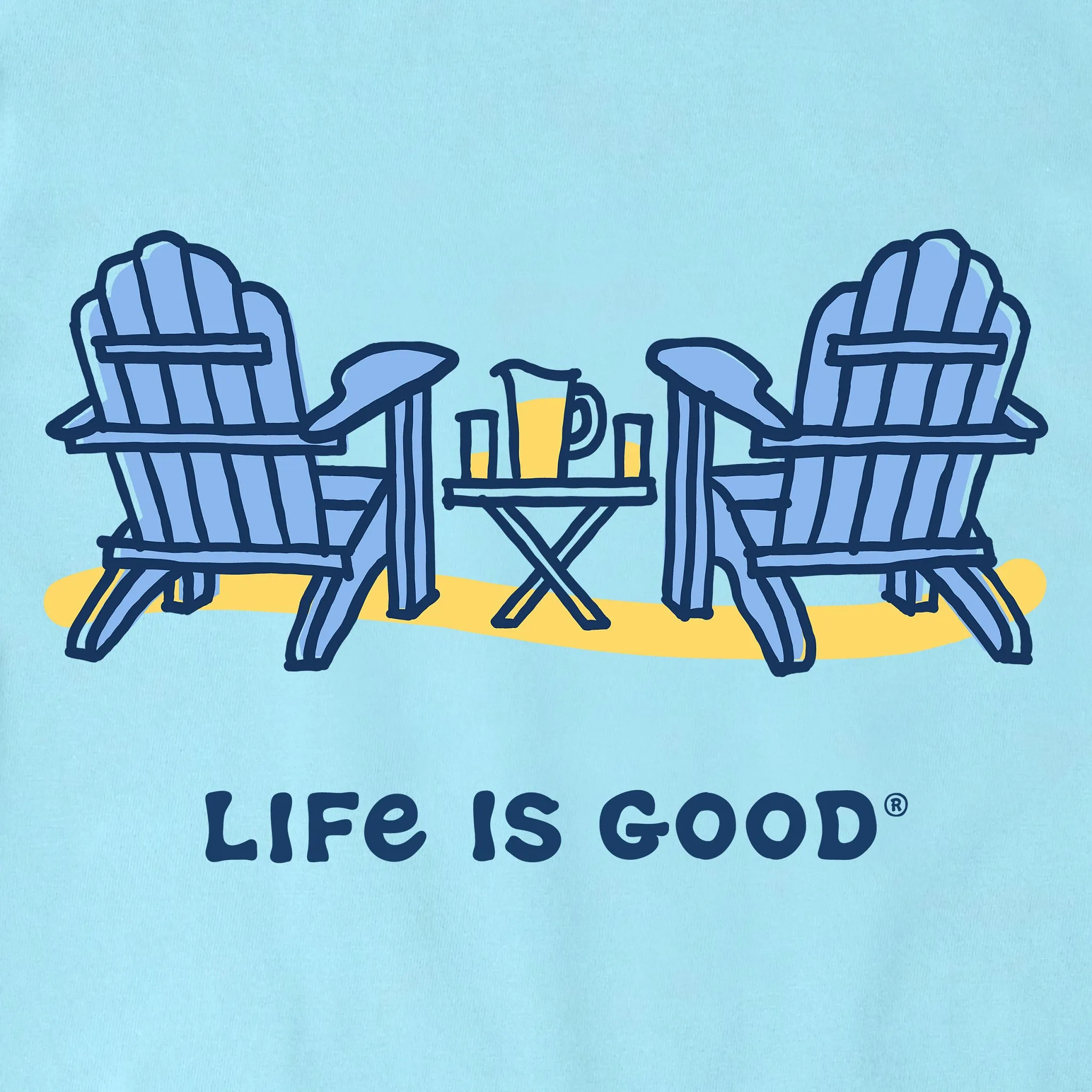 Women's Adirondacks & Lemonade Short Sleeve Crusher-LITE Tee sold by Life is Good product image thumbnail 2