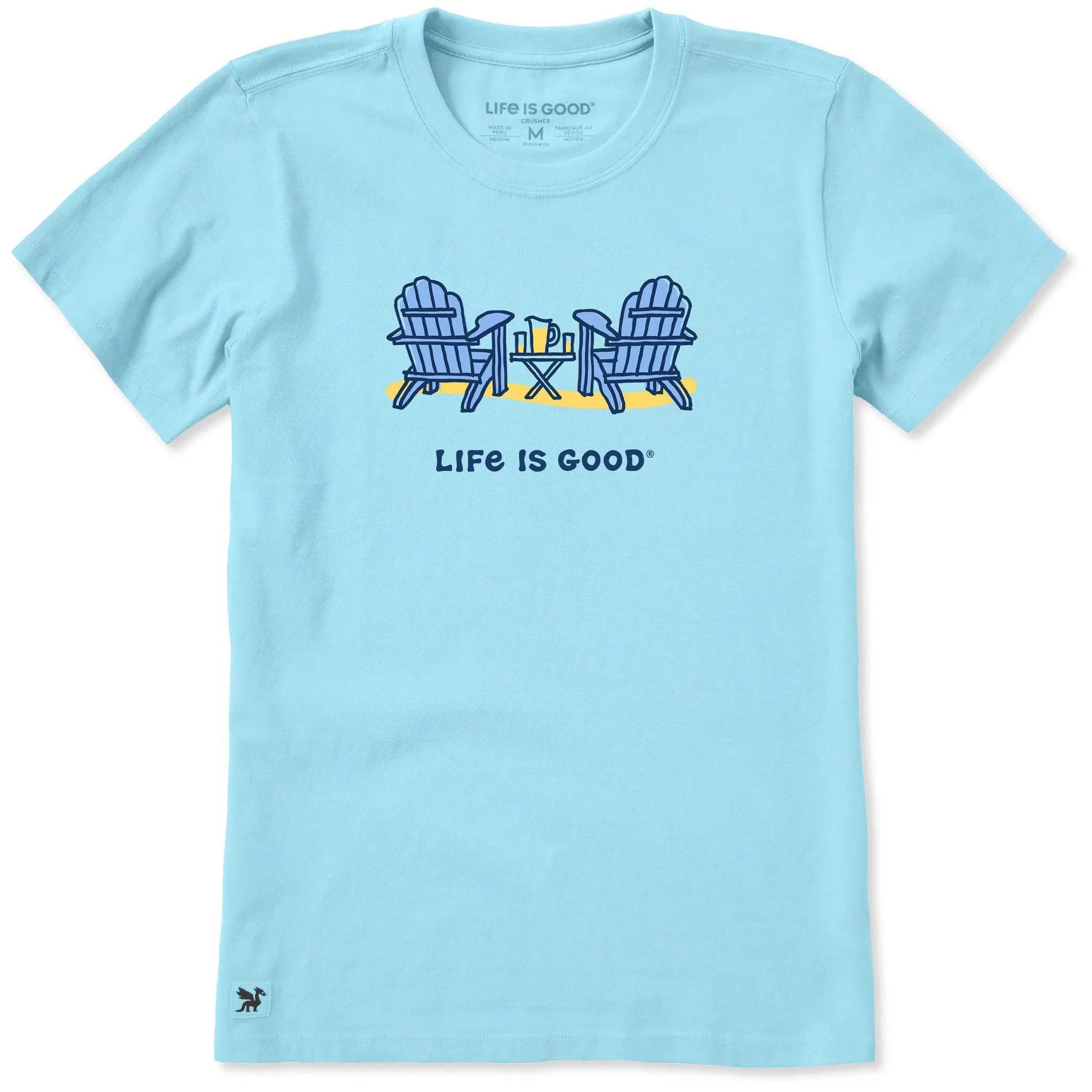 Women's Adirondacks & Lemonade Short Sleeve Crusher-LITE Tee sold by Life is Good