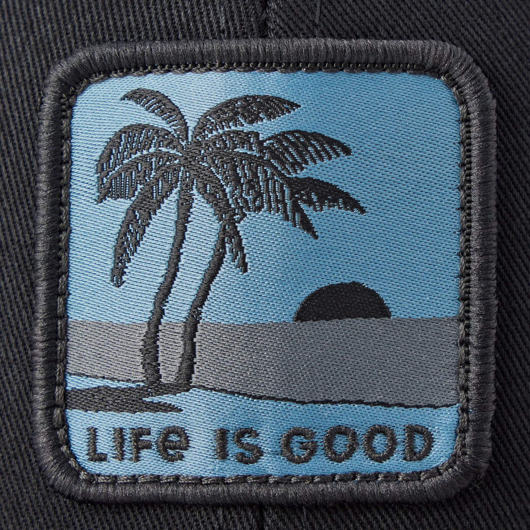 Adult Unisex Sunset Two Palms Trucker sold by Life is Good product image thumbnail 2